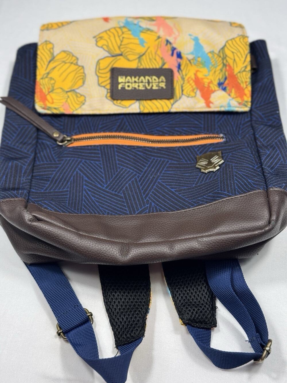 Marvel Black Panther Wakanda Forever Backpack Disney Store Tropical Print